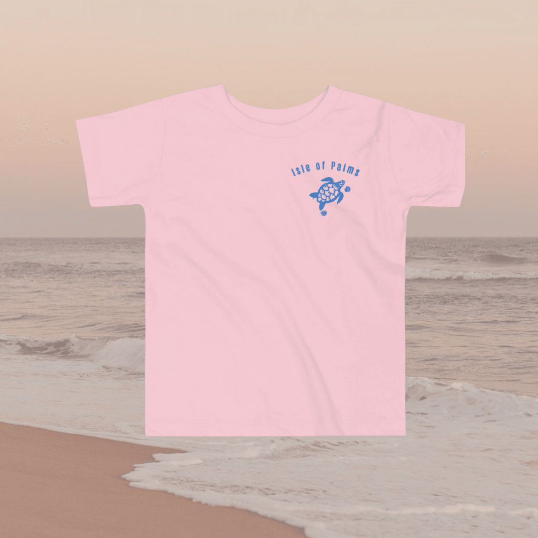 Isle of Palms Toddlers embroidered Short Sleeve Tee