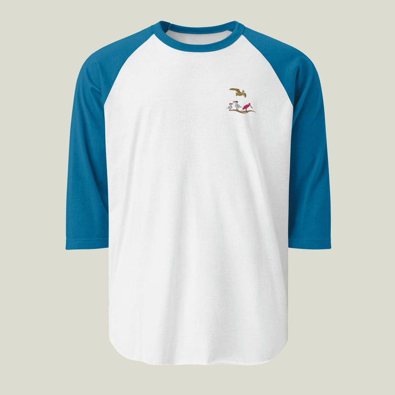 Raglan Shirt SC Coastal Birds embroidered front