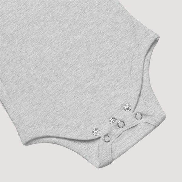 baby-onesie-short-sleeve-grey--snaps-turtles-embroidered available at SHOPTHELOWCOUNTRY.COM LLC