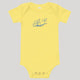 baby-onesie-short-sleeve-yellow-turtles-embroidered available at SHOPTHELOWCOUNTRY.COM LLC