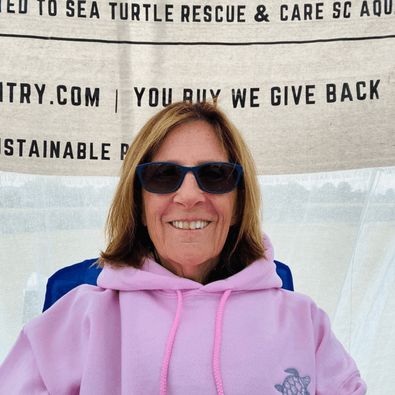 unisex-hoodie-light-pink-embroidered-sea-turtle-shells SHOPTHELOWCOUNTRY.COM LLC