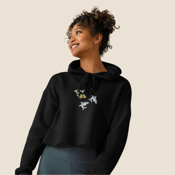 womens-cropped-hoodie-black-sharks-embroidered-front SHOPTHELOWCOUNTRY.COM