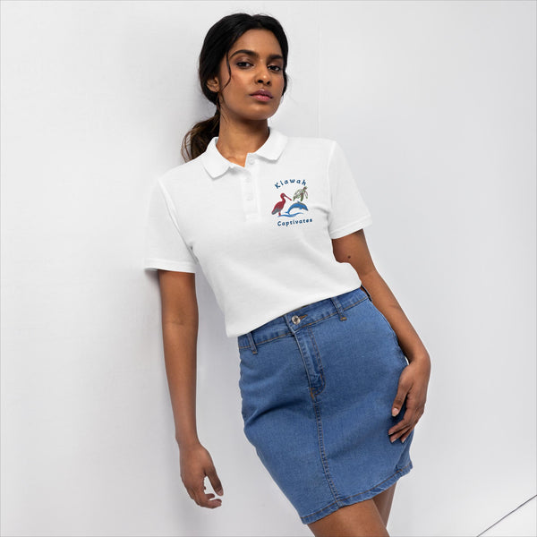 Women’s Kiawah SC pique polo shirt
